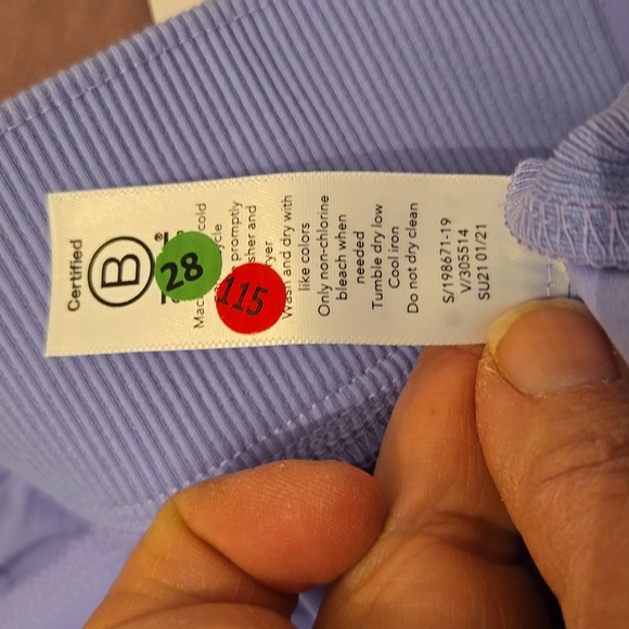 Athleta Brooklyn Ankle Pant, size 18, baby blue - Picture 5 of 10